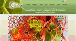 Desktop Screenshot of hawaiineotropica.com